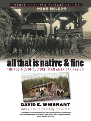cover image of All That Is Native and Fine